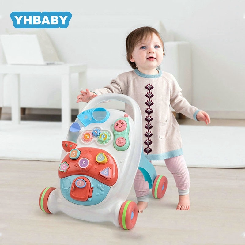 Marchette de bébé à roulettes | Chariot de bonne , marchette Anti-renversement, trotteur multifonctionnel, jouet, éducation précoce