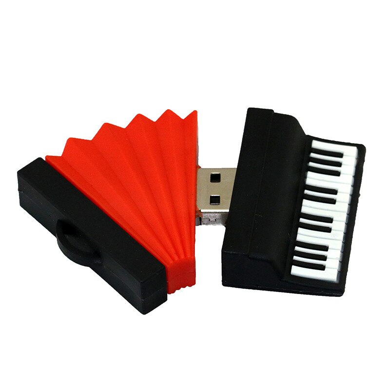 Muziekinstrument Accordeon Pendrive 2.0 4 8 16 32 64 128 256 Gb Usb Flash Drive 32Gb 256 Gb 64Gb 16Gb Flash Disk Usb Pen Drive