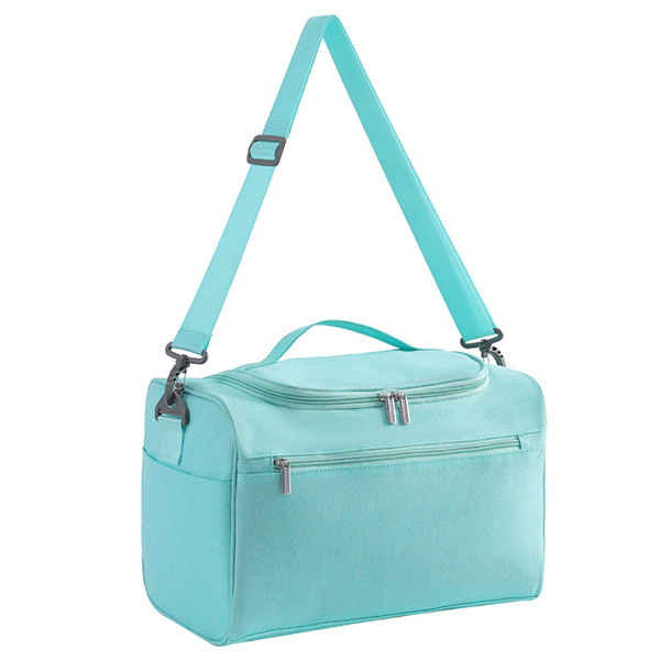 Bolsa de viaje con separación de ropa seca y húmeda, bolsa para la noche de fin de semana, bolsa para maleta, cubos de embalaje resistentes al agua para mujer, accesorios para equipaje y ropa: Light Blue
