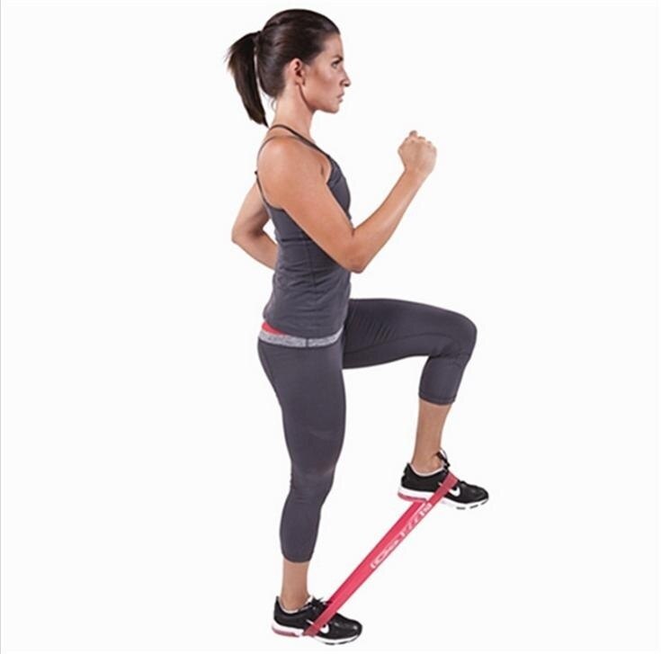 Motståndsband styrketräningsbälte latex sport fitness gummiband gymutrustning sec 88