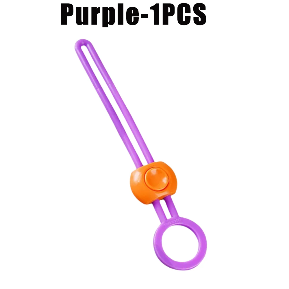 Sealing Tie Closure Clip Food Sealing Tie Rope Binding Fruit Store Preservation Multi-functional Sealing Tie Food Sealing: Light Grey