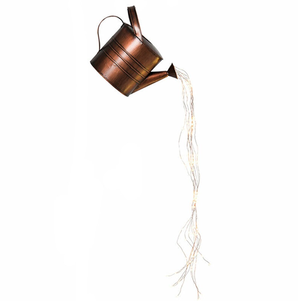 Christmas Solar Kettle Lights, Christmas Santa Solar Kettle Lights Garden Lawn Decorative Lights, Holiday Yard Décor (1Pcs * Warm Lights