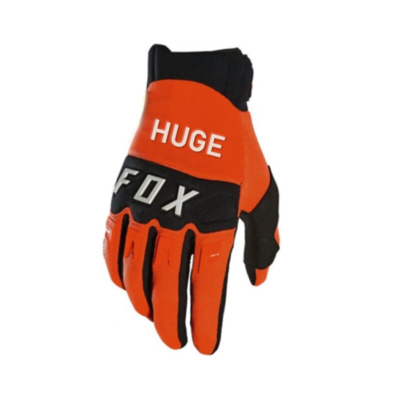 radfahren Handschuhe RIESIGE FOX Bike Handschuhe Sport Stoßfest MTB Straße Voller Finger Fahrrad Handschuh für Männer Motocross Handschuhe: 2 / M
