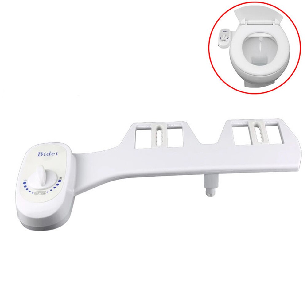 Bidet Attachment Non-Electric Toilet Bidet Seat Self-Cleaning Nozzle-Fresh Water Bidet Sprayer Mechanical Washing Bathroom Clean