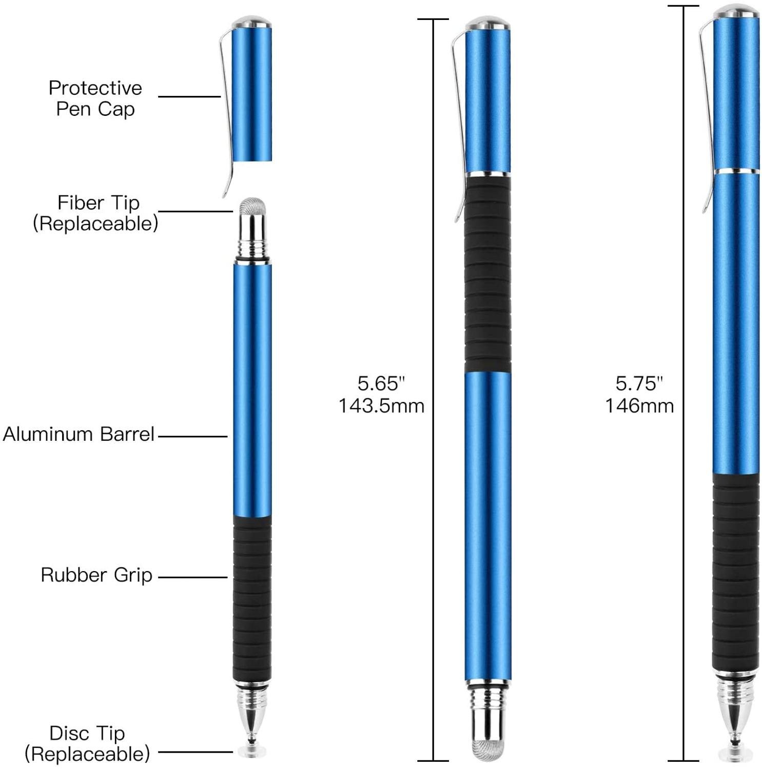 Universal 2 In 1 Fiber Stylus for Phone Tablet Touch Pen Drawing Capacitive Screen Pencil For Smartphone Note Smart Android Pen