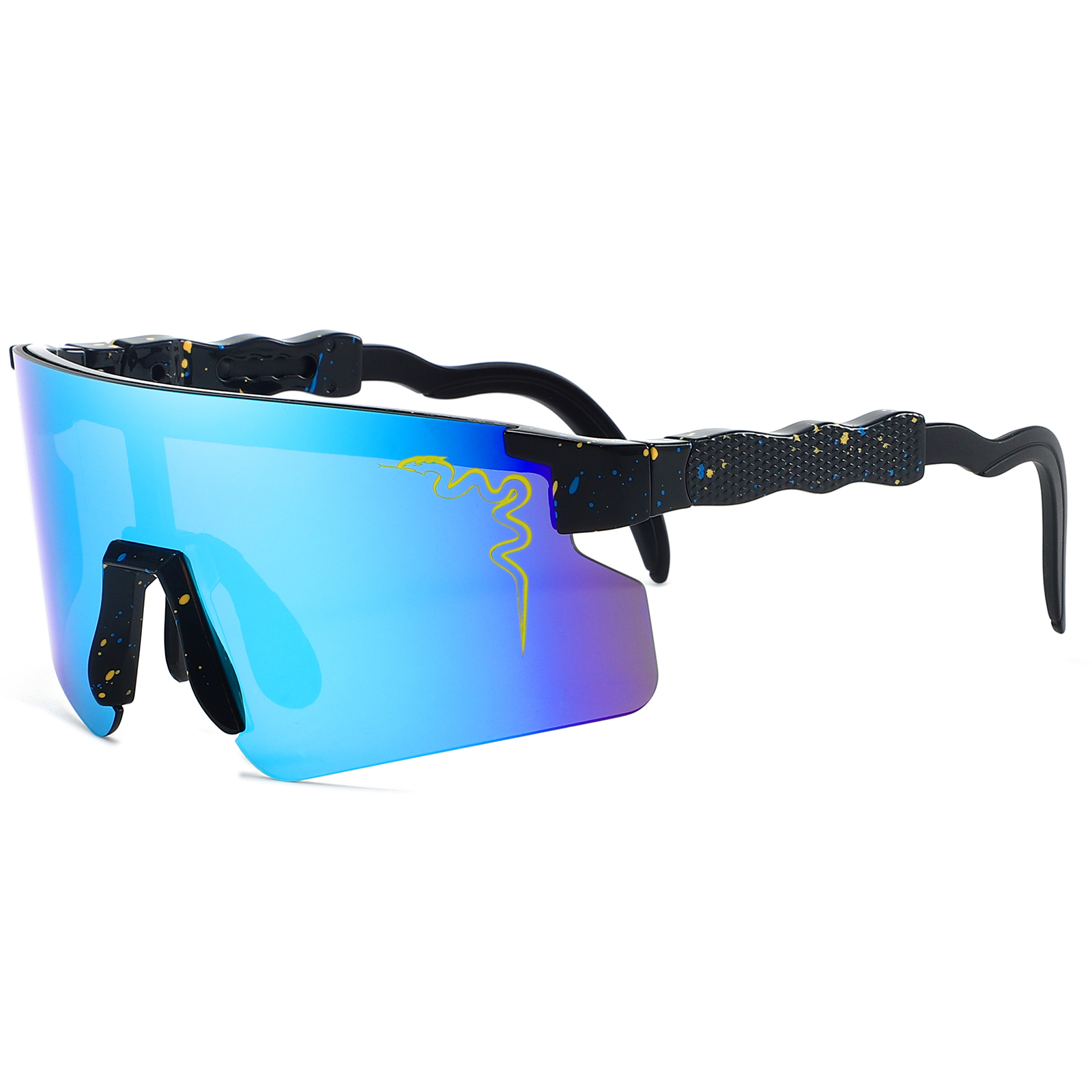 Jugend Sonnenbrille Jungen Mädchen freundlicher Baseball Sonnenbrille Kleiner Kopf Erwachsene Männer Frauen Brillen draussen Radfahren Fahren Schattierungen Sport: Grün