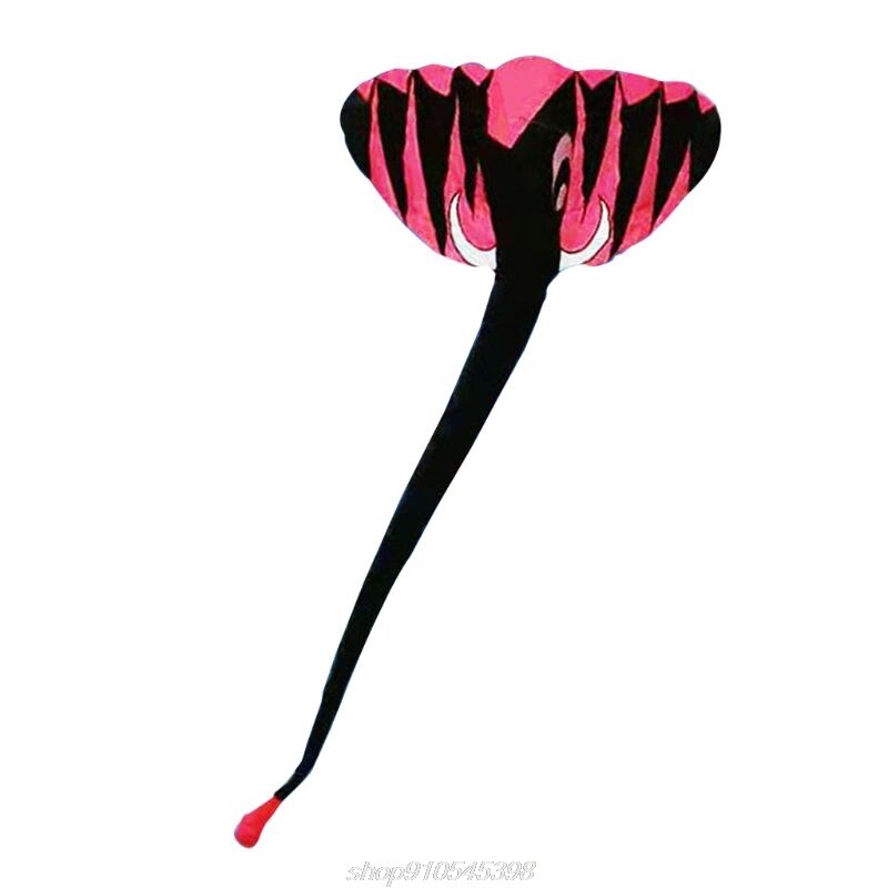 Elephant Kite - Large Frameless Soft Parafoil for Family Outdoor Sports