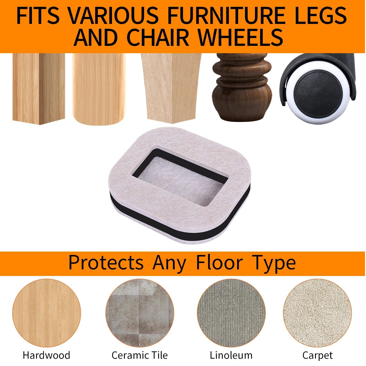 Bürostuhl Rad Stopper Möbel Caster Tassen Holz Boden Protektoren Anti Vibration Pad Stuhl Roller Füße Anti-Rutsch-Matte