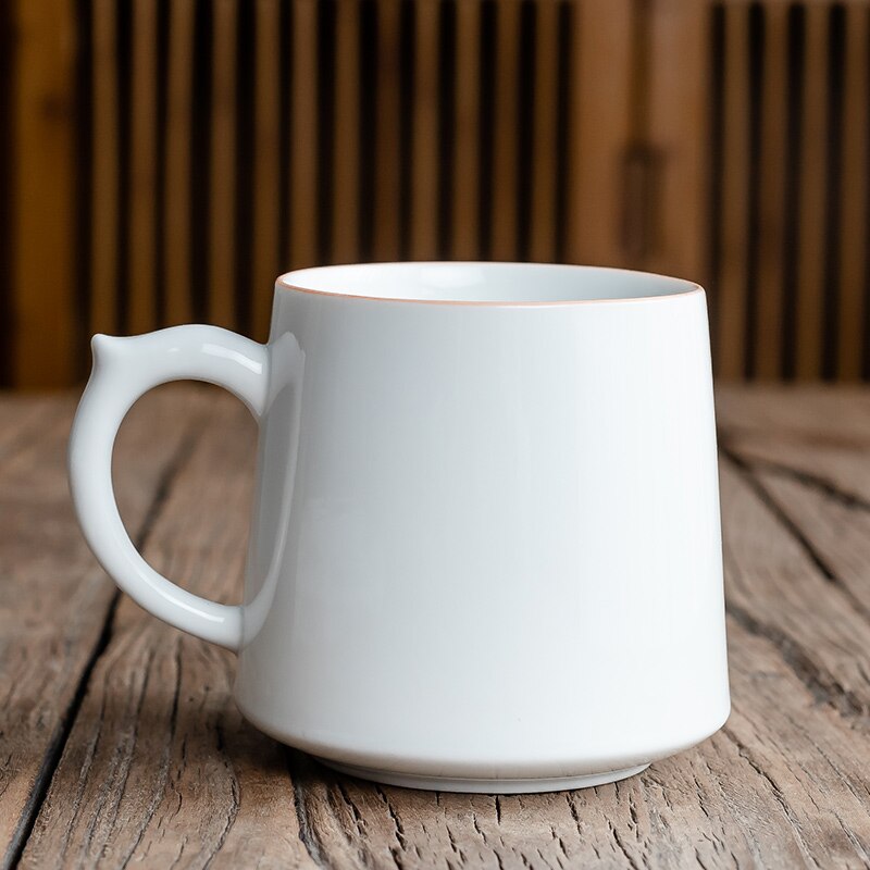 Taza de cerámica de 450ML JIA-GUI LUO, taza de café, tazas de café, Taza de cerámica de estilo japonés, taza de leche para el hogar, taza de té I080: 1