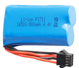 6.4v 1000mah/800mah/750mah/500mah/320mah Li-ion Battery for wltoys rc car L959 18628 Battery 6.4v for RC toys Car Boat Trucks: 800mah