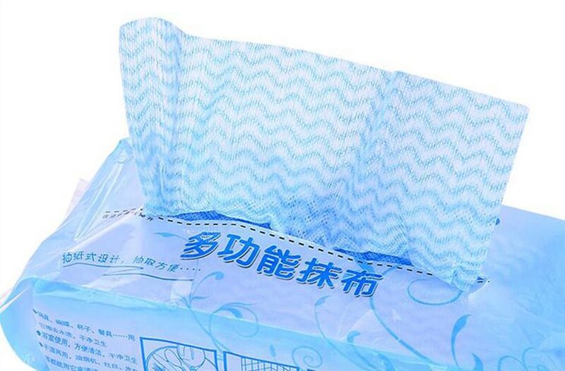 80PCS Kitchen Cleaning Cloth Rags Wiping Scouring Pad Dishcloth Bathroom Washing Cloth