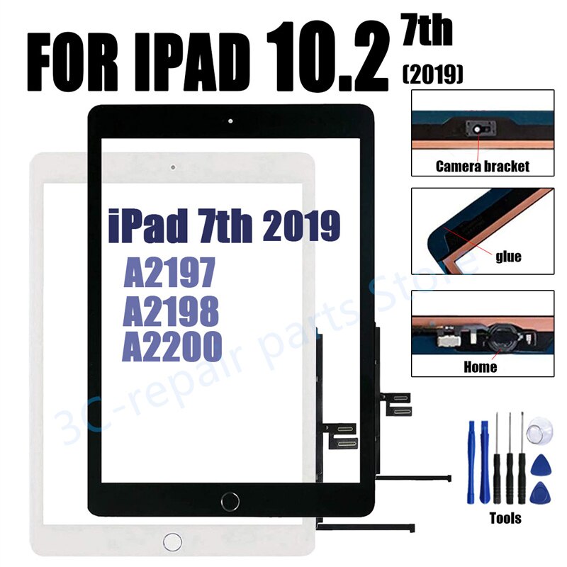 Lcd Outer Touch Screen Voor Ipad 7 8 10.2 A2197 A2... – Grandado