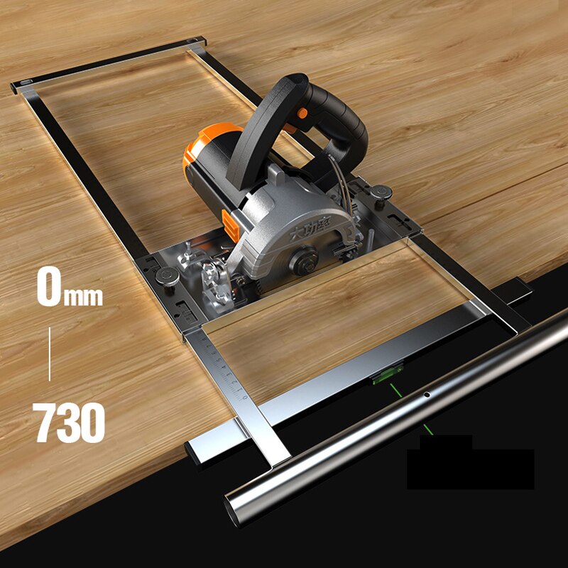Electric Circular Saw Machine Positioning Guide / Edge Guide Positioning Plate / Woodworking Cutter Circular Groove Milling