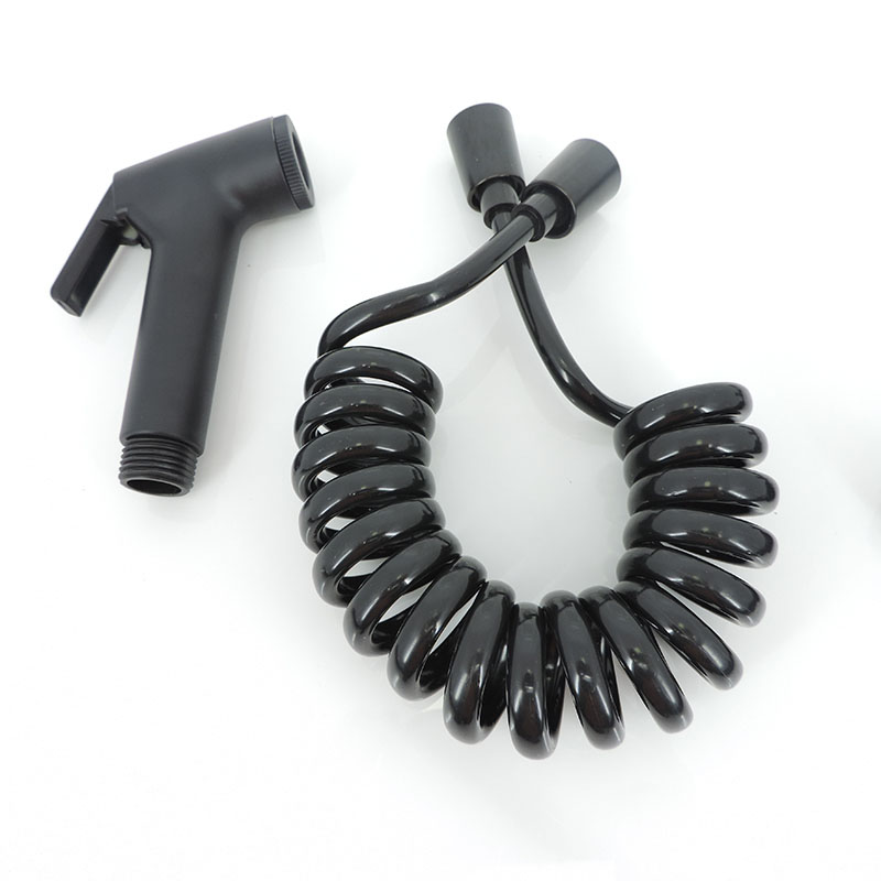 ABS Zwart Toiletsproeier kraan kit bidet Watersproeier klysma Badkamer schoner douchekop slang wc douchette kraan accessoires a1