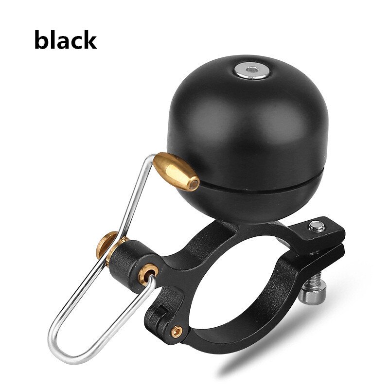 Bicycle Bell Ultra-light Installation of 20-30mm diameter handlebars for brompton bike bell: black