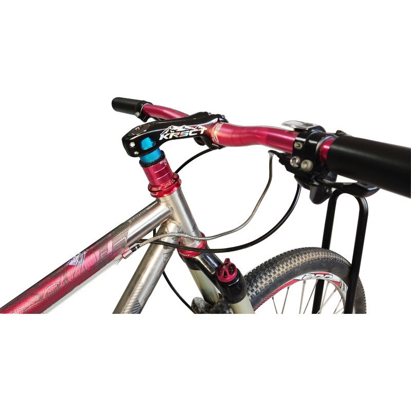 KRSCT Bicycle Stem CNC Handlebar Stem Road Mountain Bike MTB Stem -20Degree 28.6*31.8mm 80/90/100mm Bicycle Handlebar Parts