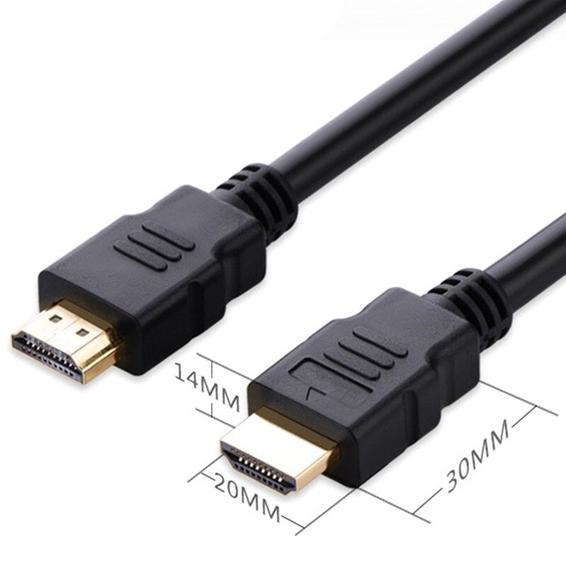HDMI HD Cable HDMI Male to HDMI Plug Video Cable Version 1.4 Cord Connection PC TV Mobile Phone 0.3m 0.5m 1m 1.5m 2m 3m 5m