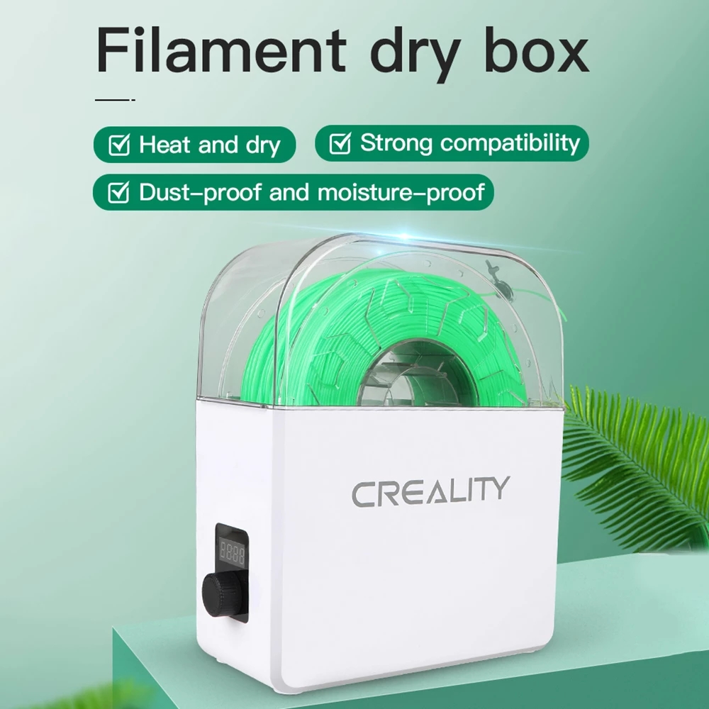 Creality filament tørreboks opvarmning tørring filament opbevaringsboks til at holde filament tør 1kg filament tørrer