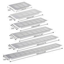 Multi størrelse aluminiumslegering lufthul perforeret plade webplade ventilationsgitter