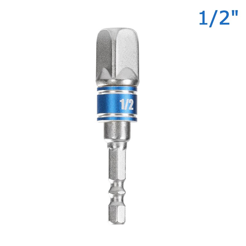 1/4 " 3/8 " 1/2 " omformer socket adapter sekskantet skaft slagadapter driver sæt forlængerstang bore topnøgle værktøj tilbehør: Type-c
