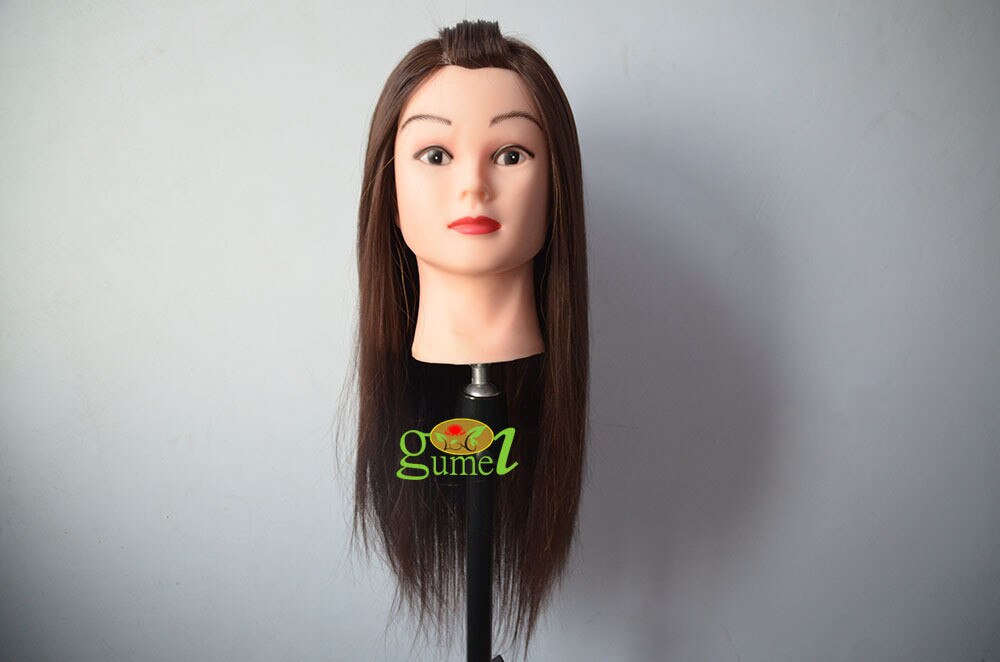 Mannequin dummy mannequin cosmetologie mannequin hoofden blond bruin haar dummy voor training trainingspop hoofd