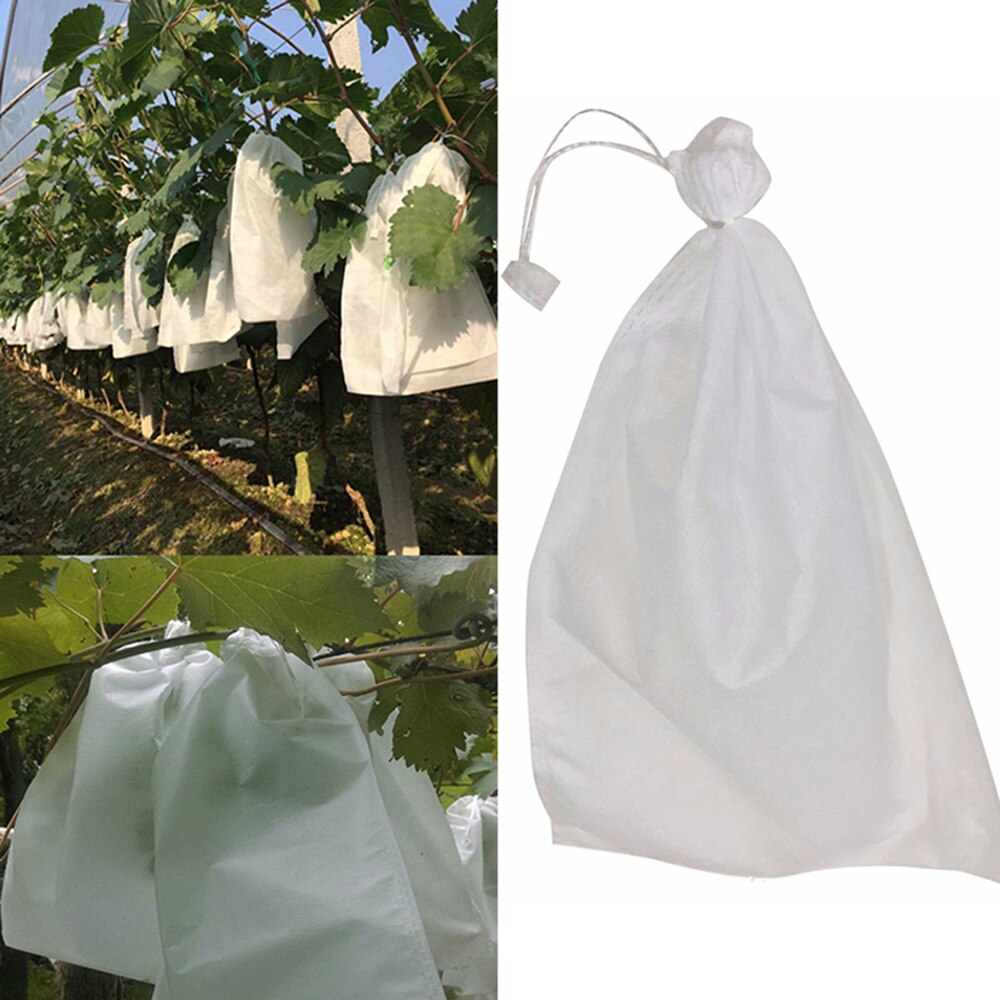 100 pièces raisin Protection sacs pour fruits légumes raisins maille sac contre insecte pochette étanche antiparasitaire Anti-oiseau jardin