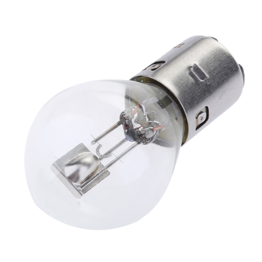 BA20D S2 – phare de moto, lumière halogène au xénon, ampoule blanche claire et brillante, lampe en verre de Quartz, 12V, 35/35W