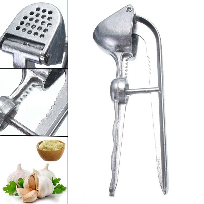 1Pc Aluminiumlegering Knoflookpers Crusher Squeezer Stamper Mincer Home Kitchen Tool
