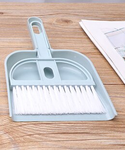 Útil de dos piezas conjunto de teclado cepillo Mini cepillo limpieza pequeño escoba recogedores de la Oficina para el hogar cepillo limpio hogar herramientas: 3