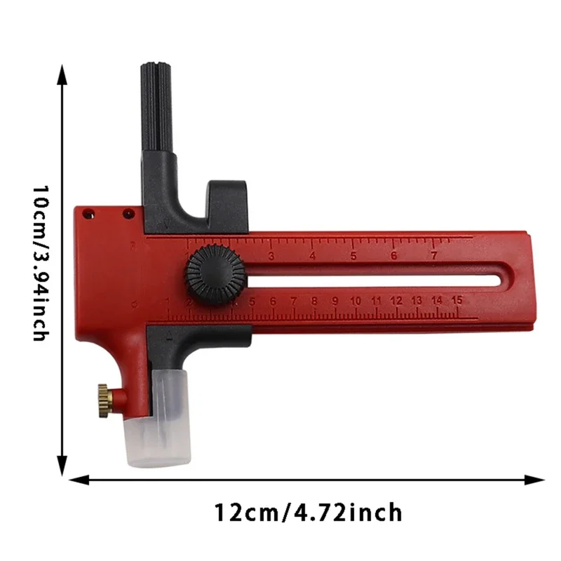 Adjustable Circular Cutting Tool Circle Cutter for Making Fabric Crafts DIY Scrapbook Art Craft Tool Circle Paper Cutter