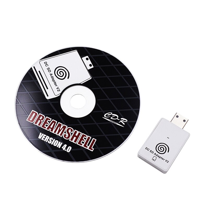 Electronic Machine Accessories for Sega Dreamcast SD Card Reader TF Card Adapter+CD with DreamShell Boot Loader