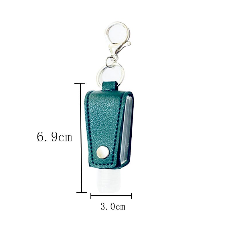30ml Travel Bottle And Keychain Holder Refillable Empty Bottles For Hand Sanitizer Portable Soap Dispensers: 4