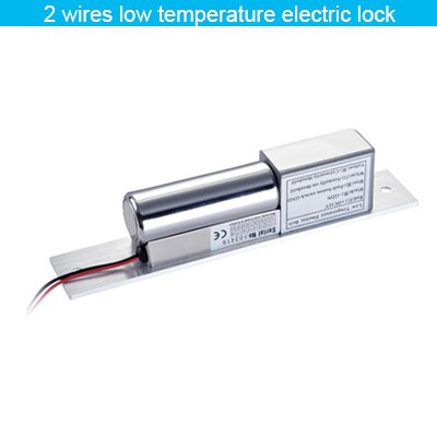 Cerradura eléctrica NC de 12V, Cerradura de perno eléctrico de buena , tipo de seguridad a prueba de fallos, bloqueo de pernos para sistema de Control de acceso: B