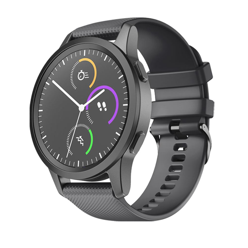 Pour garmin Vivomove3S/Vivoactive 4s 18mm Silicone remplacement wirst Bracelet pour Huawei B5/Huawei montre 18mm/Huawe honour1 Bracelet