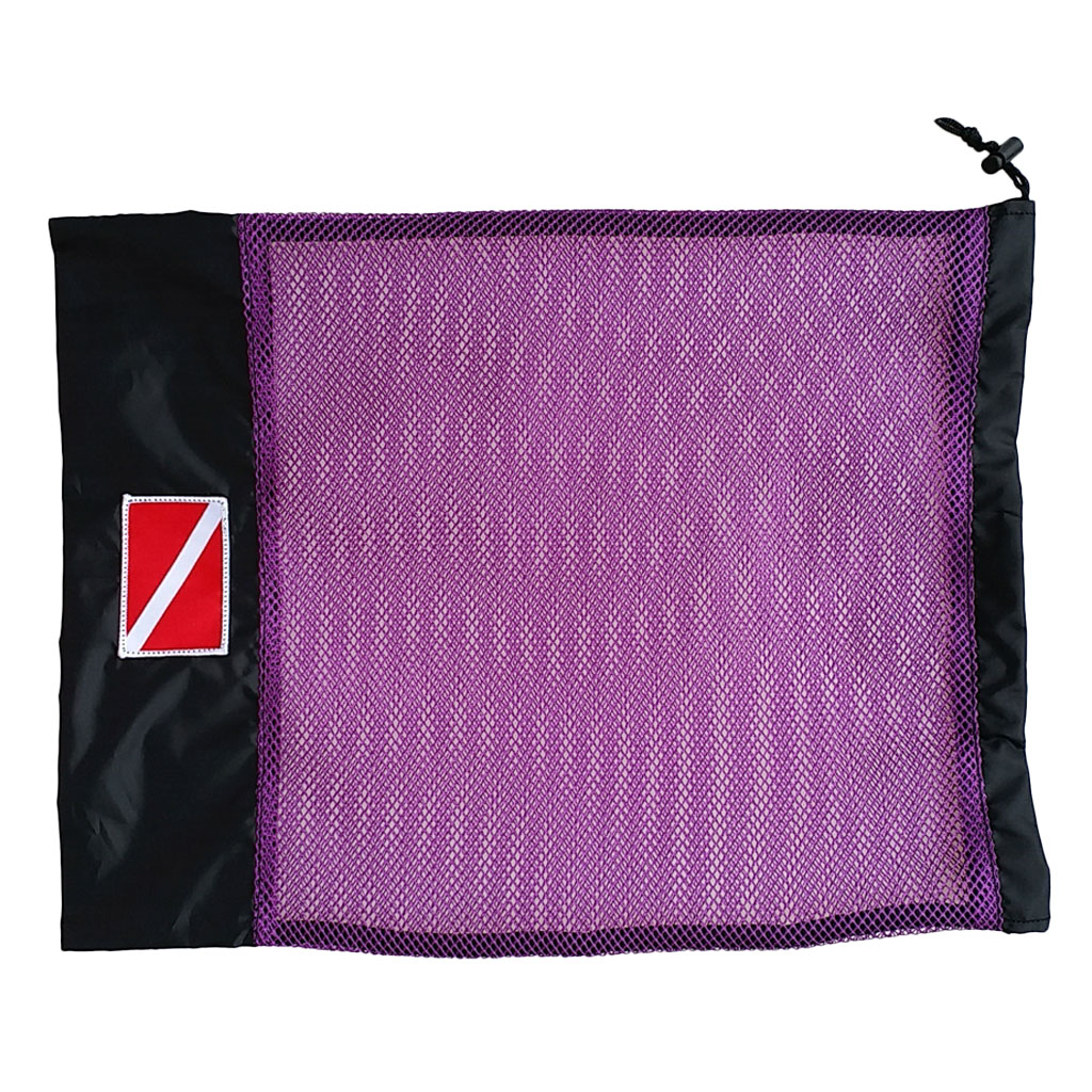 Taske til opbevaring af løbebånd til dykning snorkling svømningsmaske regulator smb udstyr tilbehør: Lilla