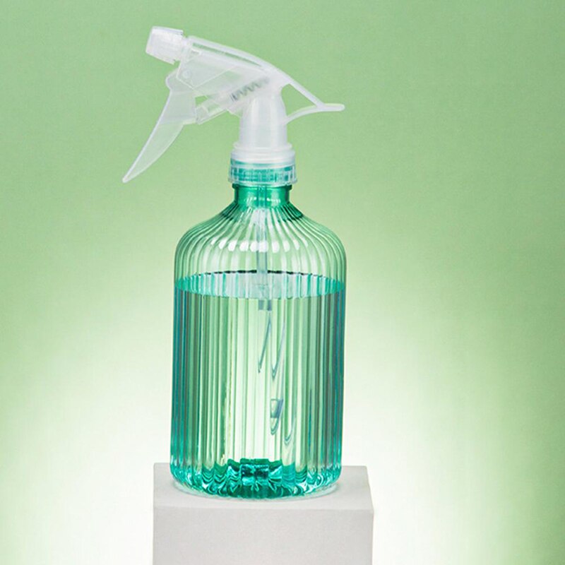 500ml Plant Flower Watering Pot High Capacity Sprayer Bottle Plastic Household Watering Cans for Gardening Irrigation Supply: Light green