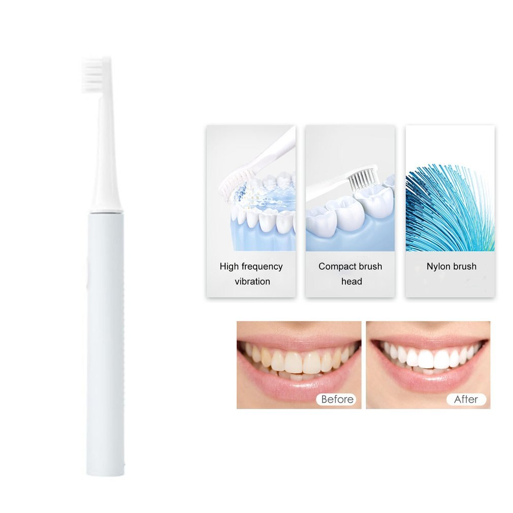 T100 Sonic Electric Toothbrush Lightweight 46G Portable Sonic Rechargeable Toothbrush Best