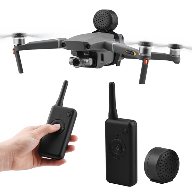 Til dji mavic air 2 realtid fjernbetjening drone megafon trådløs højttaler letvægts universal