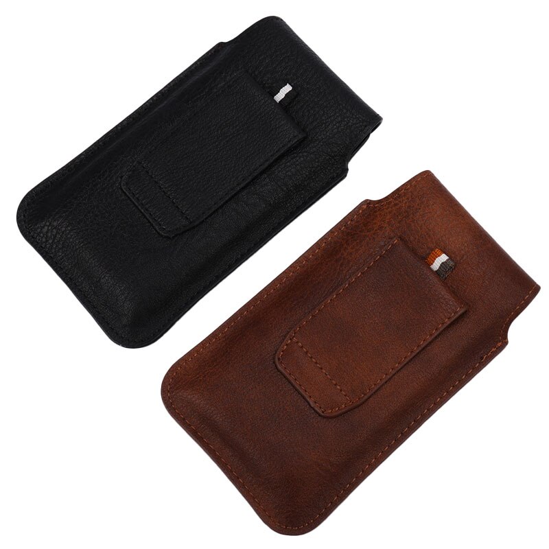 4.7-6.5 " striae heuptas voor mobiele telefoon universele tas draagbare zak voor iphone xs max hoesje heren zakelijke tassen