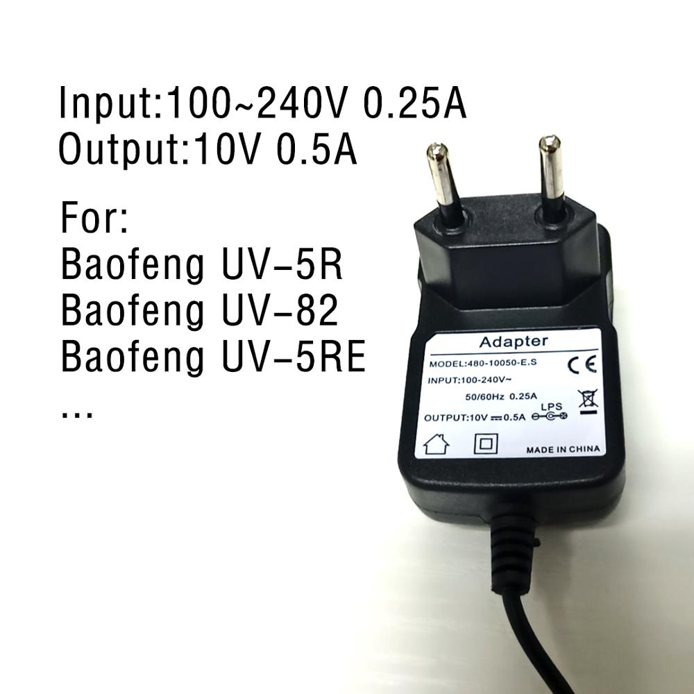 100% Original Alle Neue Baofeng UV-5R Batterie Ladegerät UV 5R Walkie Talkie Batterien Schreibtisch Ladegeräte EU Stecker