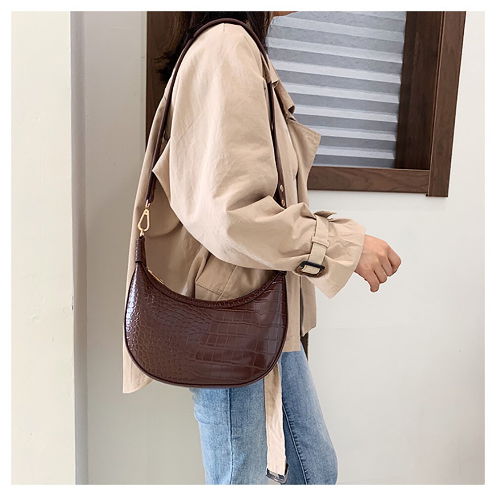 Stone Patroon PU Lederen Crossbody Tassen Voor Vrouwen Casual Dame Telefoon HandbagsSmall Schouder Messenger Bag