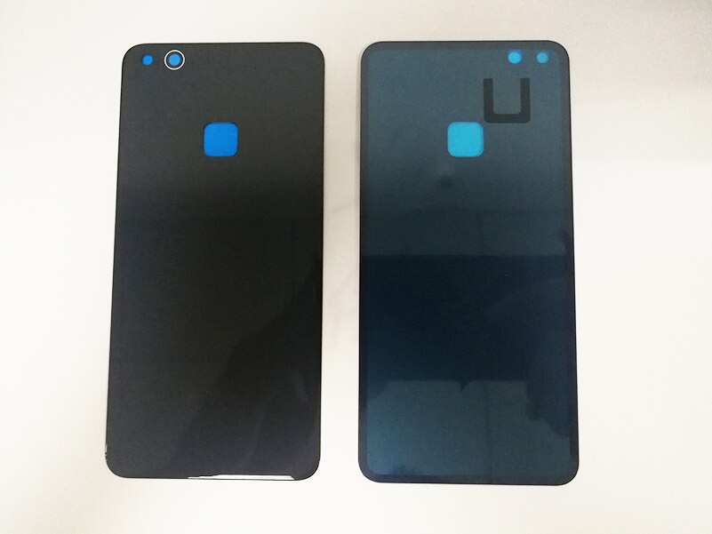 Q & y qyjoy batteri bakomslag för huawei  p10 lite dörrfodral för byte av huawei  p10 lite hus + bakre kamera glaslinsfodral