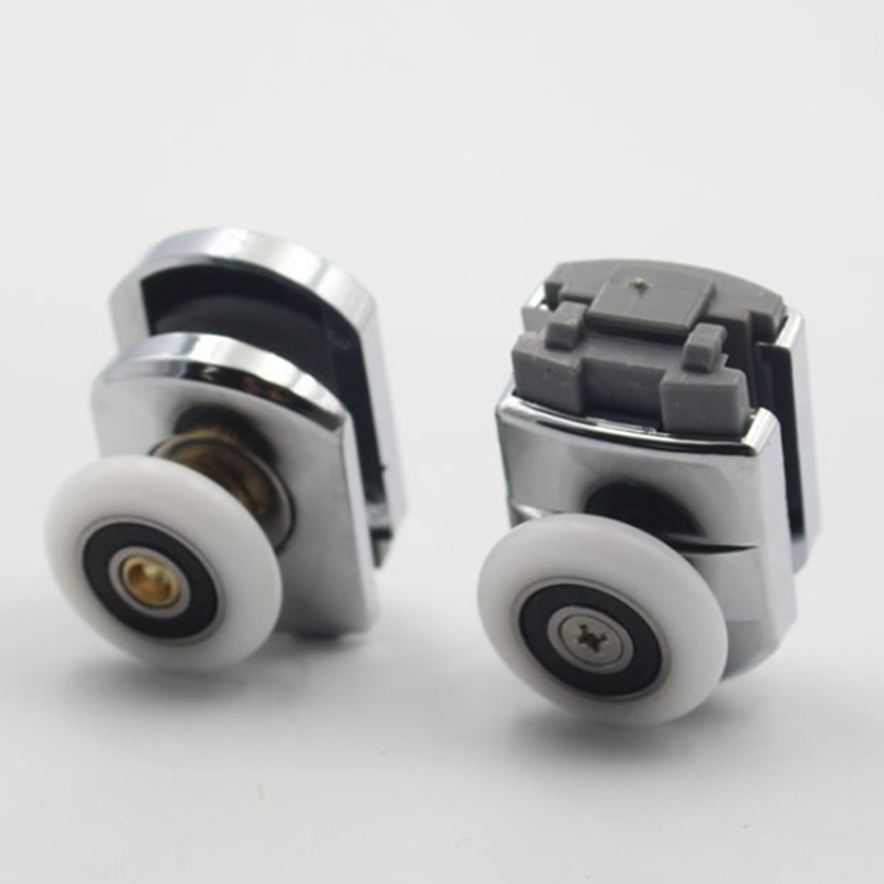 Badezimmer Tür Rollen Hause Pulley Räder Glas Schiebe Aluminium Tür Pulley Dusche Zimmer Kabine Ersatz Türen Zubehör