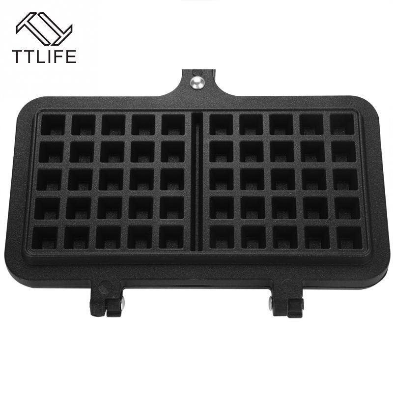 Diy Cakevorm Wafel Machine Wafel Maker Mold Non-stick Cake Rvs Bakplaat Gas Bakvormen Cake Decoratie gereedschap