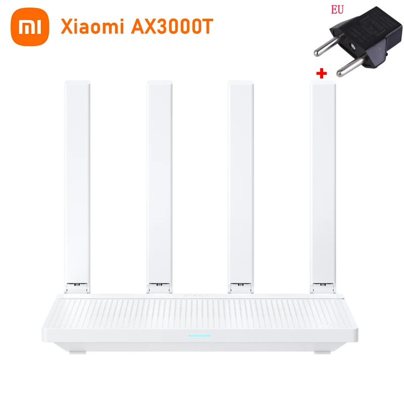 Xiaomi Router AX3000T 2.4G 5G Mesh Technology WiFi 6 Efficient Wall Penetration Children Online Protection WiFi Router Repeater: Orange
