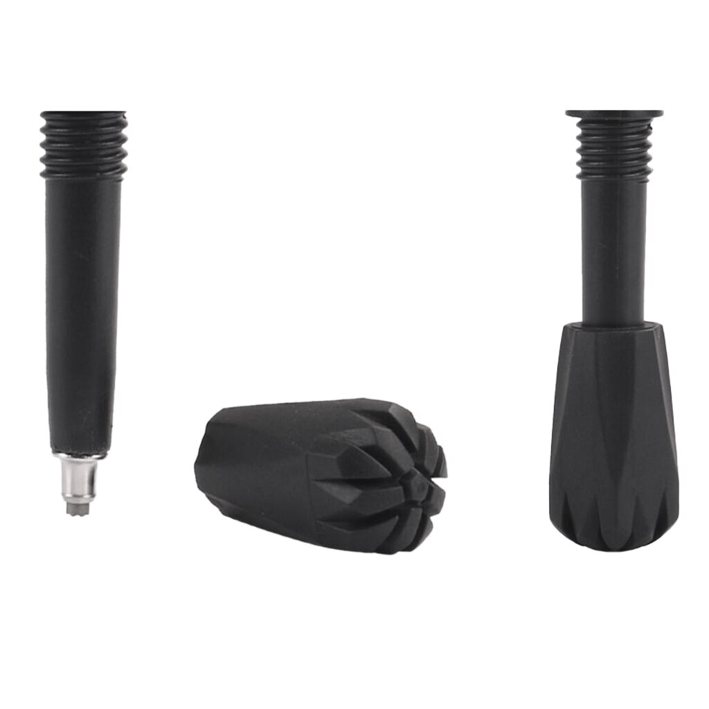 Trekking Pole Steel Tips Hiking Walking Stick End Accessories 2 Pcs