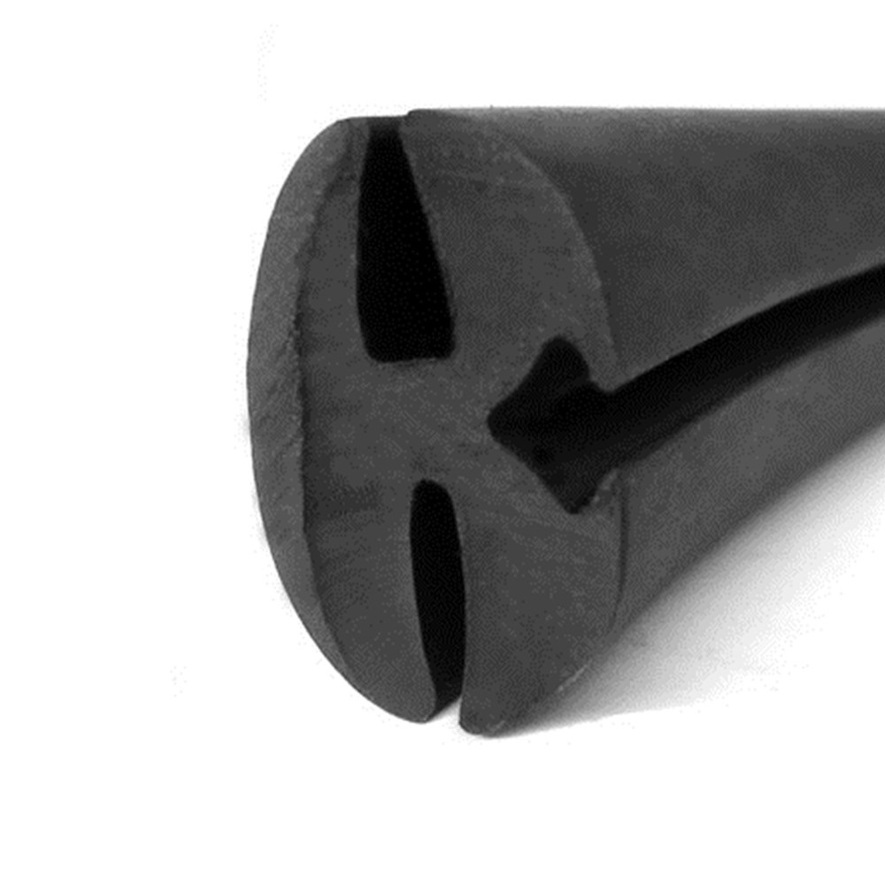 4M*car DOOR seal strip rubber/car windows seal strip waterproof/ The shape of the opening three seal strip