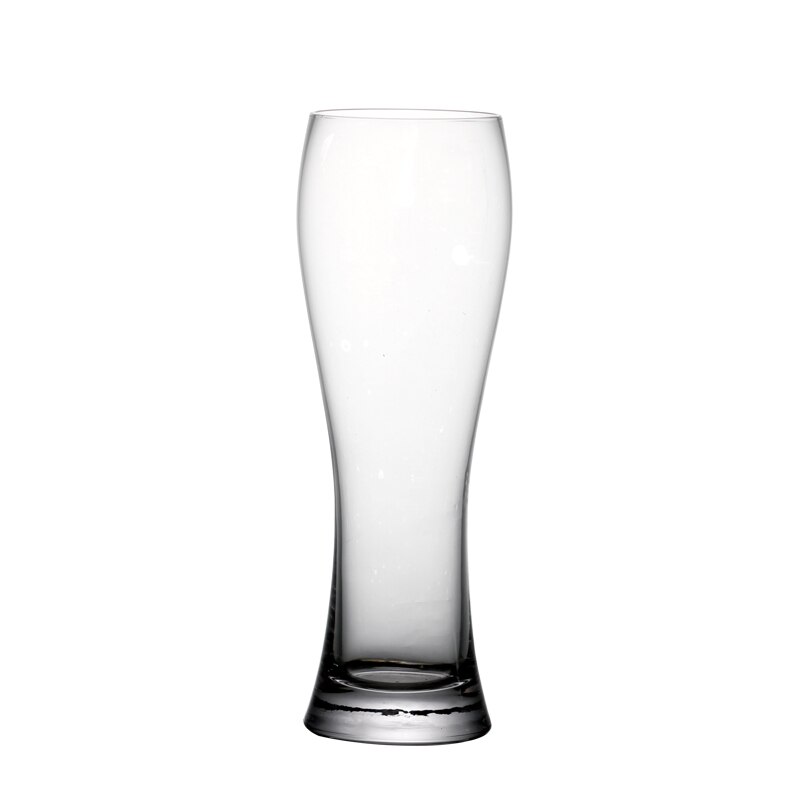 Set  of 2 21 ounce blyfritt kristallölglas handgjorda blåsta veteölsglas för familjefestbar 640ml stor kapacitet
