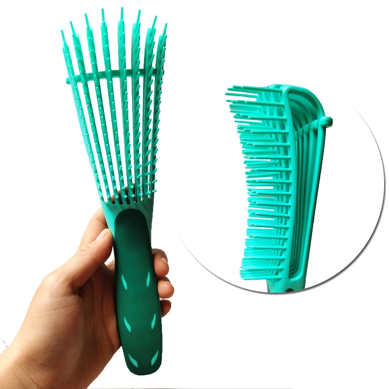 Scalp Detangling Massage Brush For Women Afro Natural Hair African 4C Kinky Curly Long Wavy Hair Scrub Styling Tool