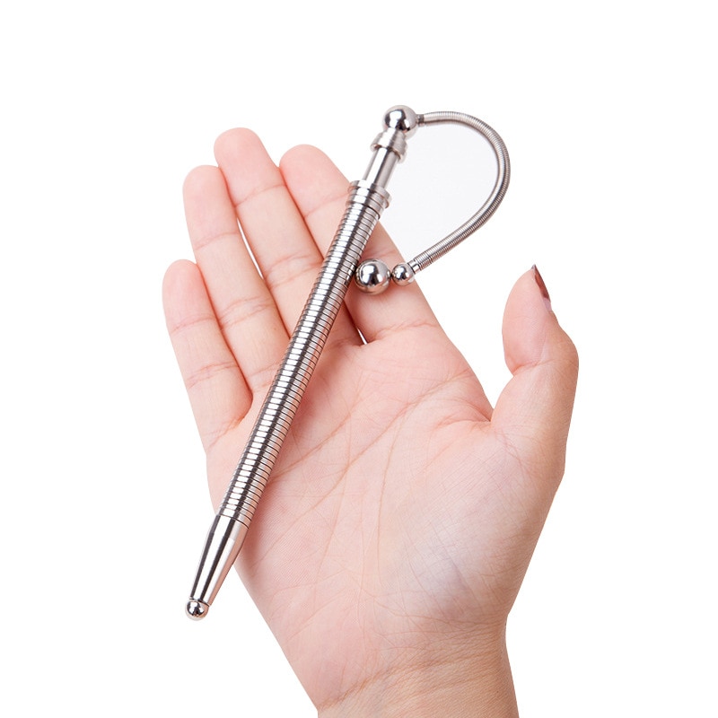 Decompression Pen Think Ink Pen Decompression Toys Fidget Anti Stress Magnetic Metal Pen Business Office Funny Cool Toys